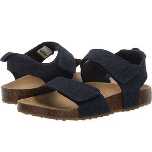 Carters blue shark sandals